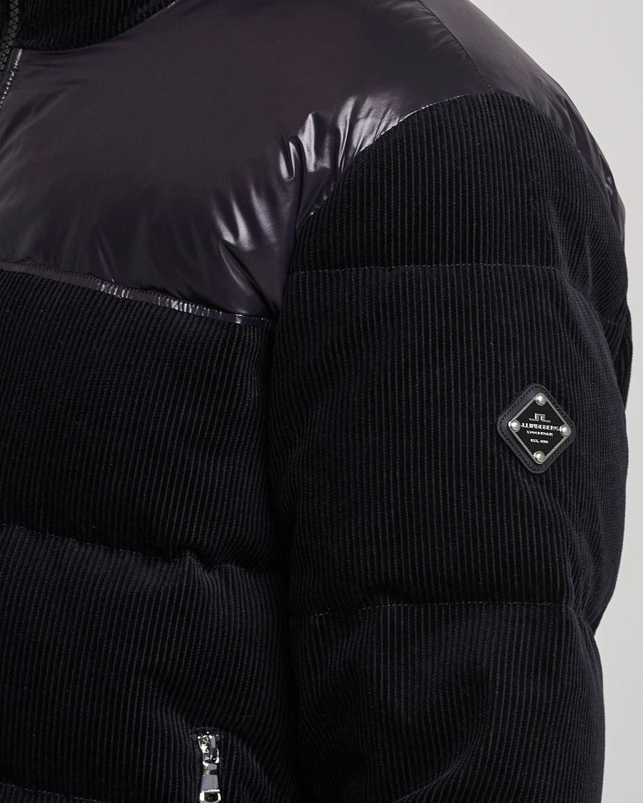 Herre | Jakker | J.Lindeberg | Baker Cord Down Jacket Black