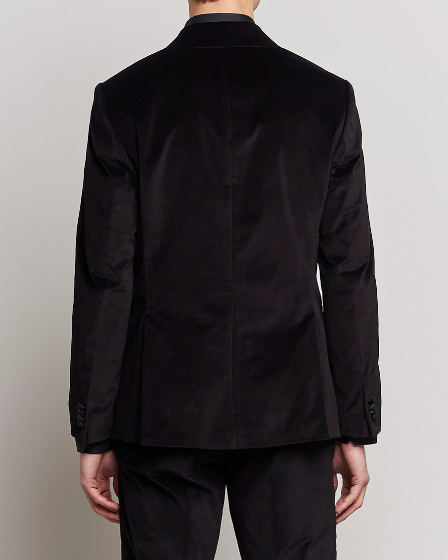 Herre | Dressjakker | J.Lindeberg | Lenny Velvet Blazer Black