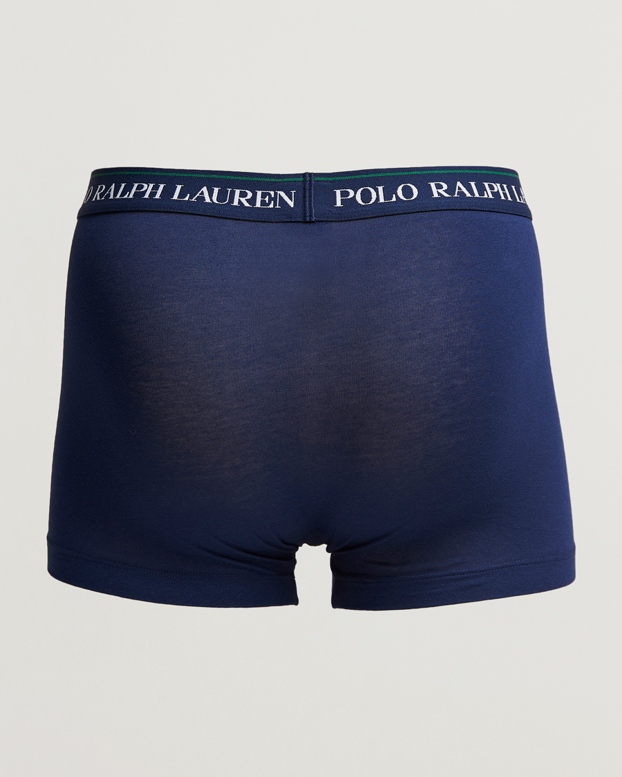 Herre | Undertøy | Polo Ralph Lauren | 3-Pack Trunk Green/White/Navy