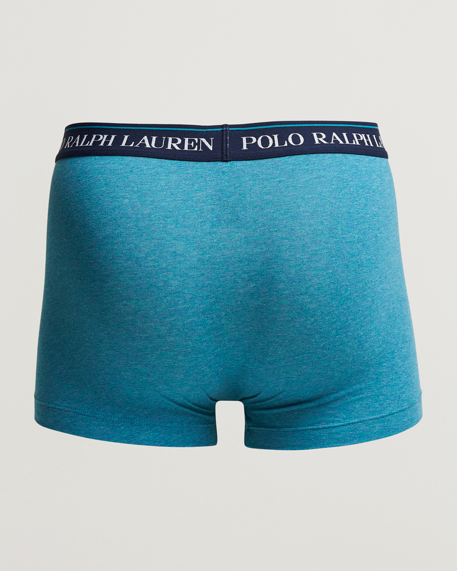 Herre | Undertøy | Polo Ralph Lauren | 3-Pack Trunk Grey/Peacock/Navy