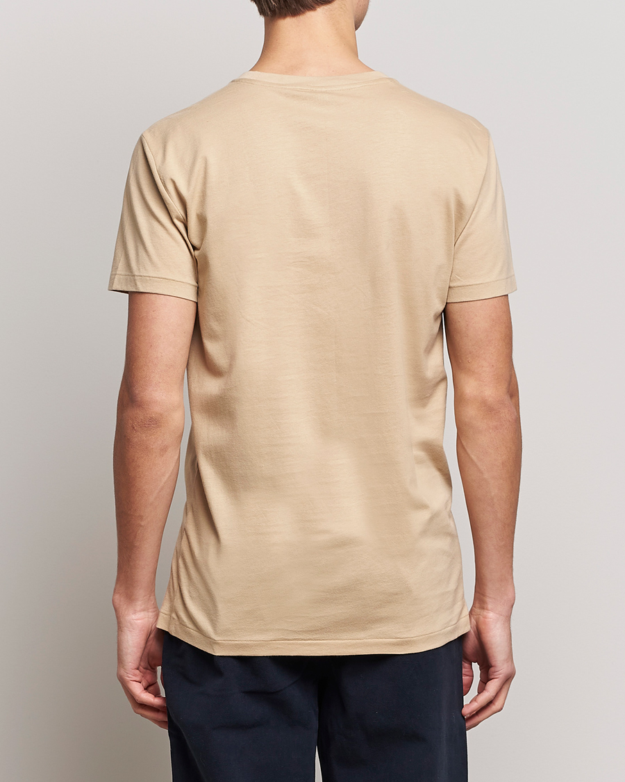 Herre | T-Shirts | Polo Ralph Lauren | 3-Pack Crew Neck T-Shirt Grey/Navy/Sand Dune