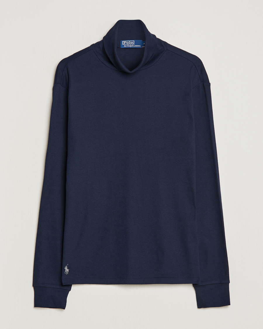 Herre | Gensere | Polo Ralph Lauren | Rib Knitted Polo Aviator Navy