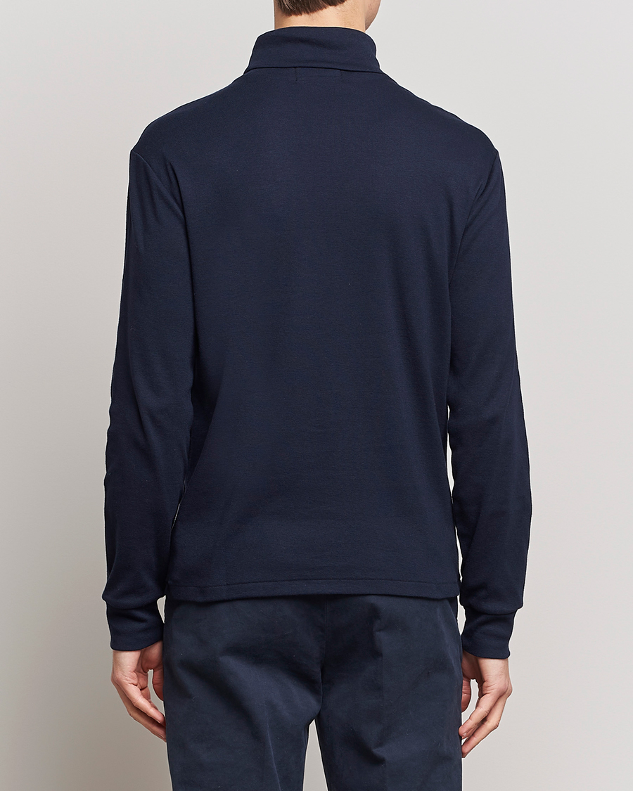 Herre | Gensere | Polo Ralph Lauren | Rib Knitted Polo Aviator Navy