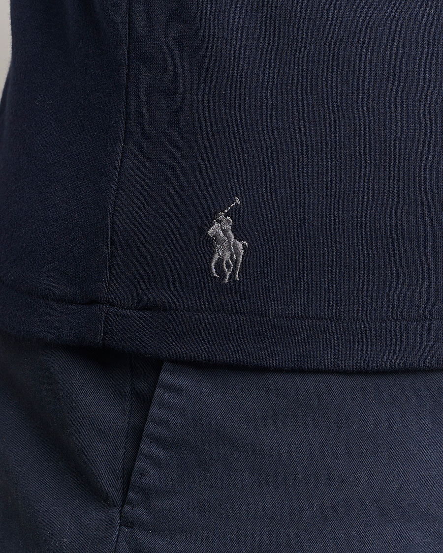 Herre | Gensere | Polo Ralph Lauren | Rib Knitted Polo Aviator Navy