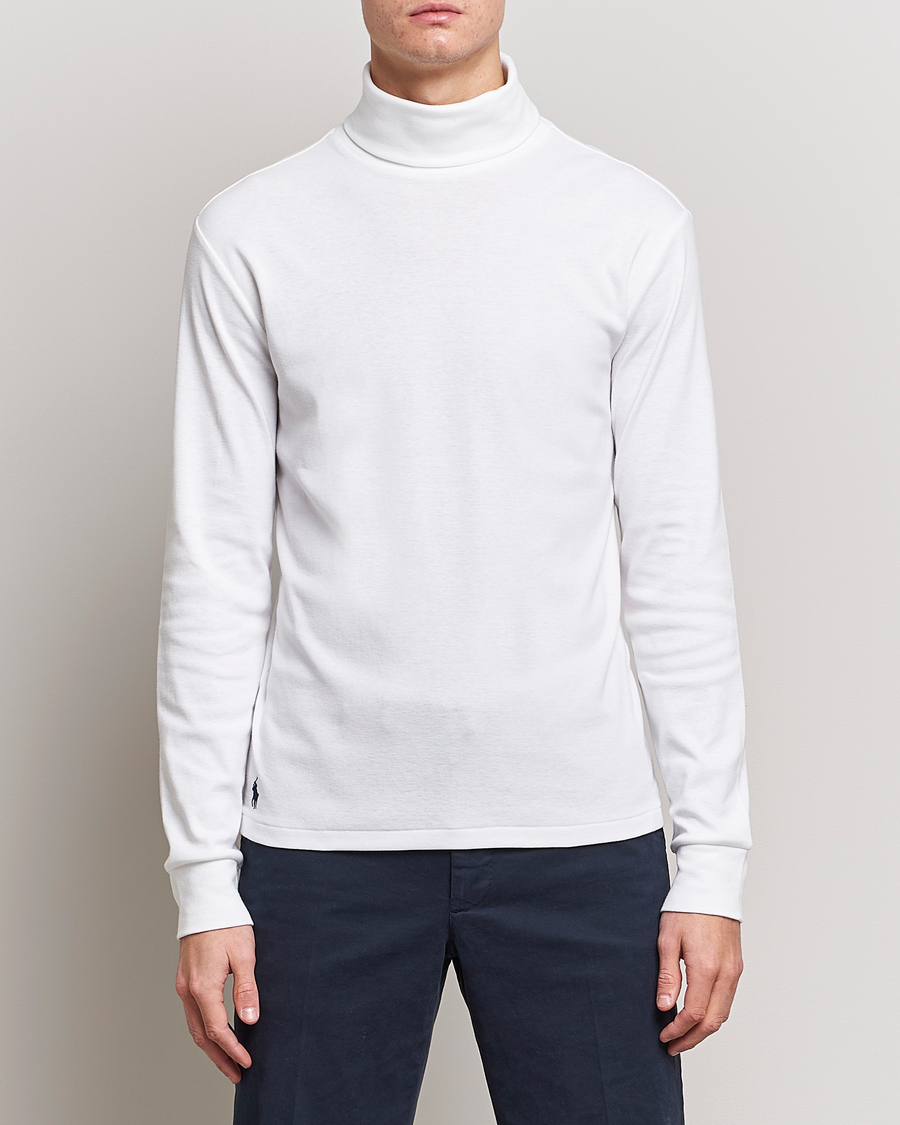 Herre | Gensere | Polo Ralph Lauren | Rib Knitted Polo White