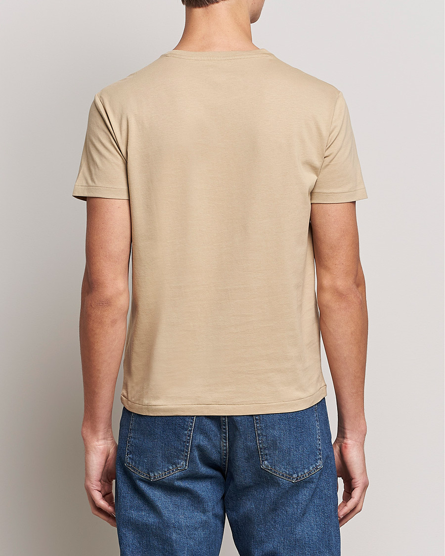Herre | T-Shirts | Polo Ralph Lauren | Crew Neck T-Shirt Coastal Beige