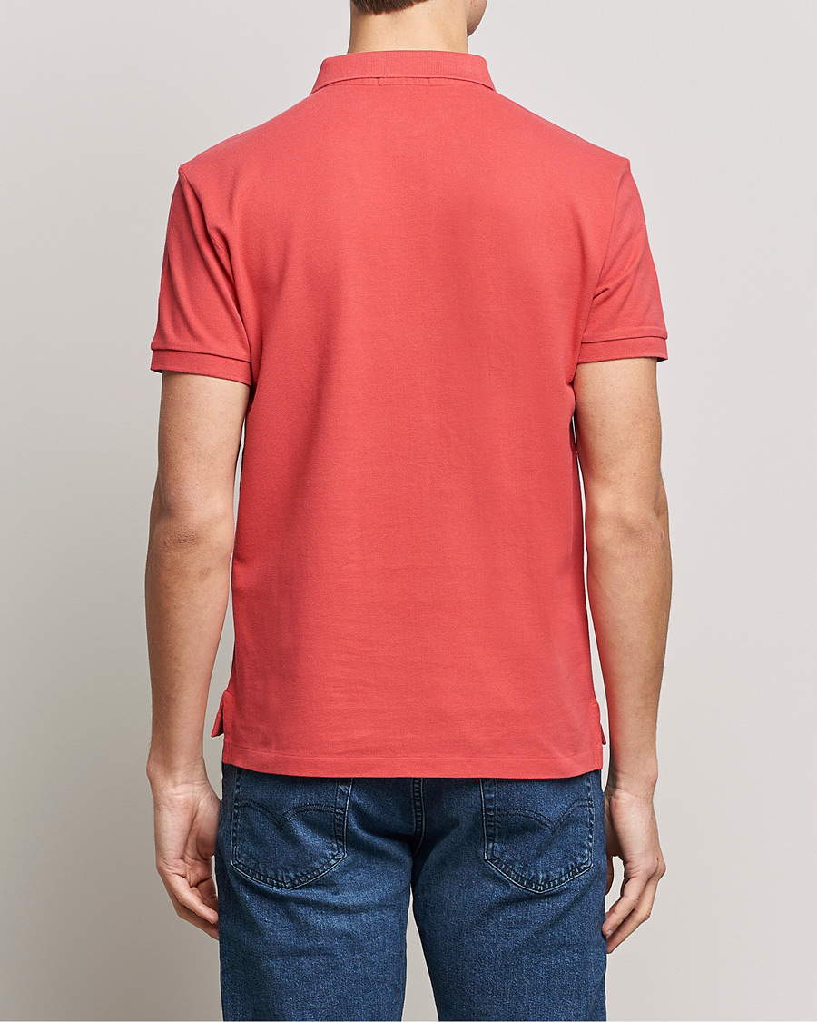 Herre | Pikéer | Polo Ralph Lauren | Custom Slim Fit Polo Starboard Red