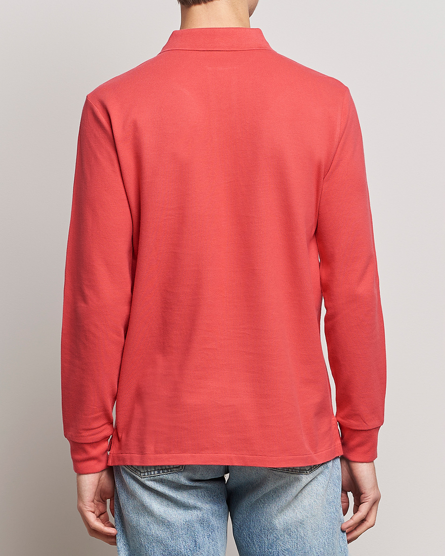 Herre | Gensere | Polo Ralph Lauren | Custom Slim Fit Long Sleeve Polo Starboard Red