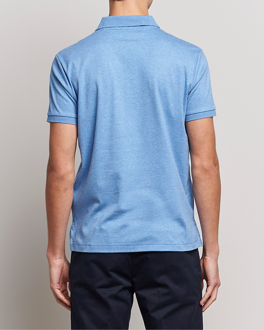 Herre | Pikéer | Polo Ralph Lauren | Luxury Pima Cotton Polo Soft Royal Heather