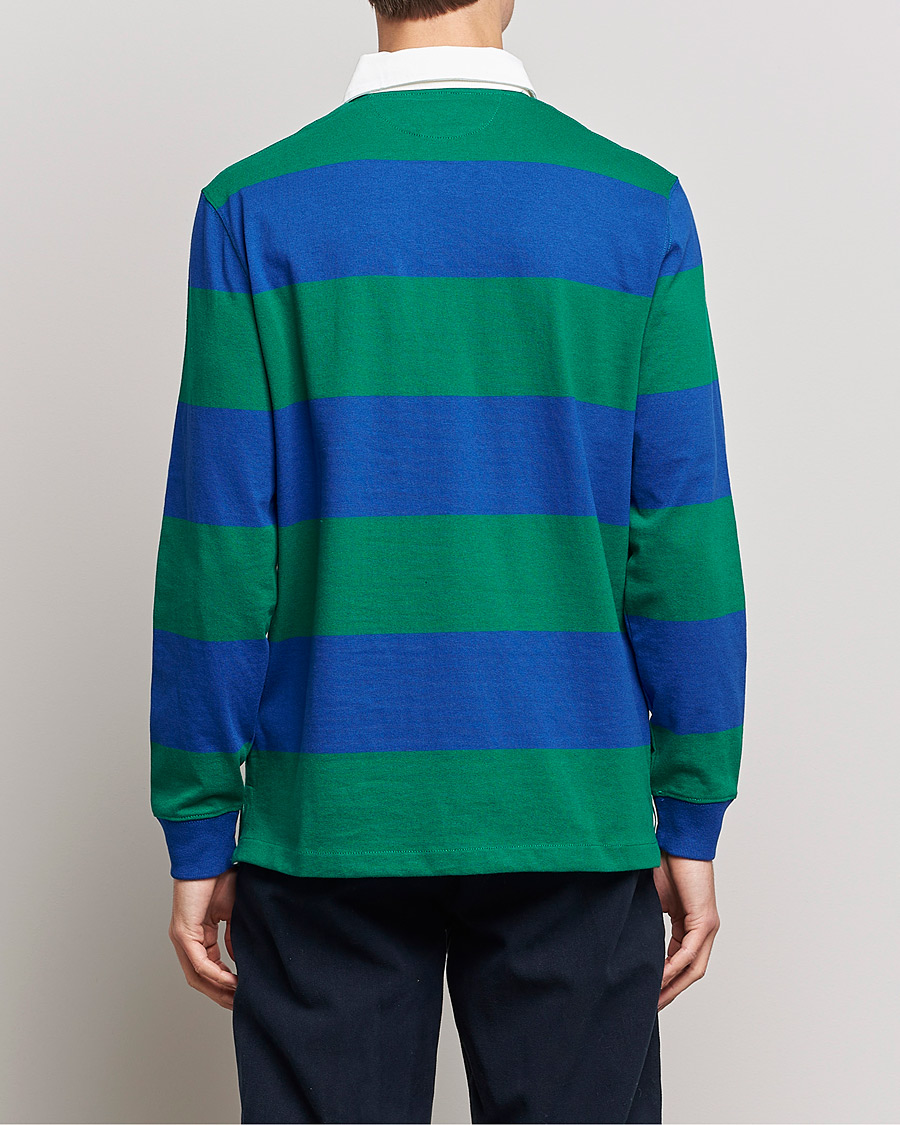 Herre | Gensere | Polo Ralph Lauren | Jersey Striped Rugger Blue/Green
