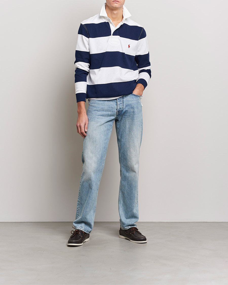 Herre | Gensere | Polo Ralph Lauren | Striped Rugger Navy/White