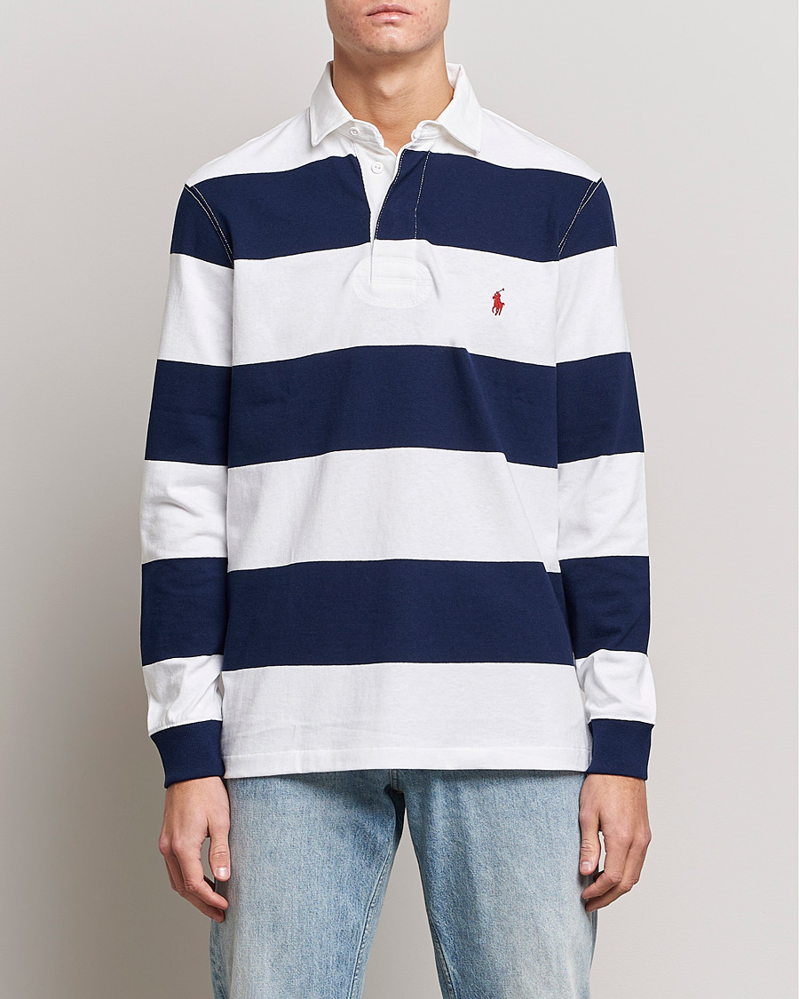Herre | | Polo Ralph Lauren | Striped Rugger Navy/White