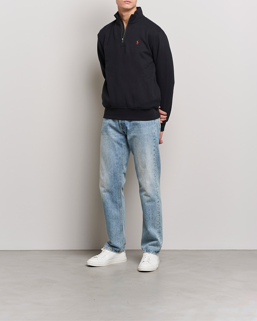 Herre | Gensere | Polo Ralph Lauren | Magic Fleece Half-Zip Black