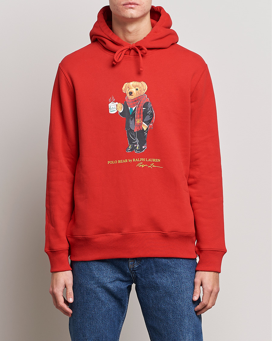 Herre | Gensere | Polo Ralph Lauren | Lunar New Year Bear Hoodie Red