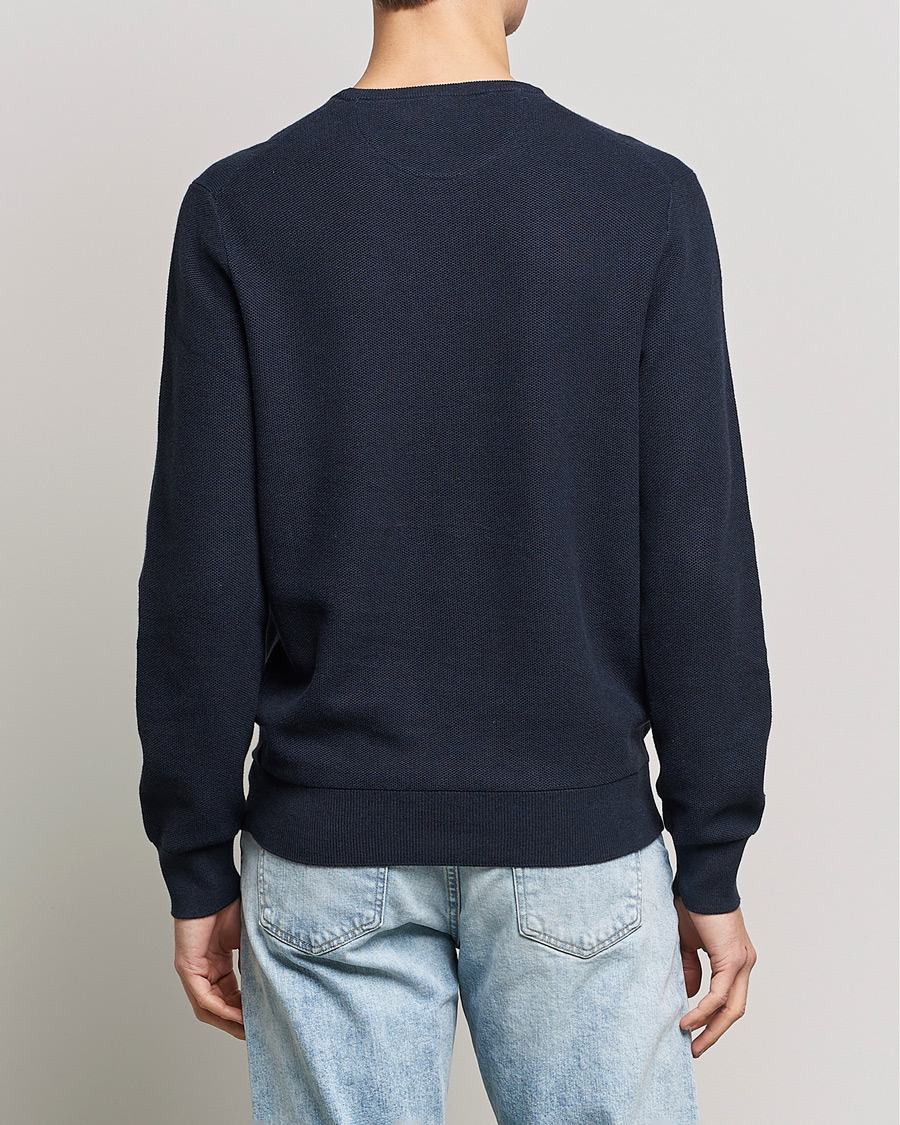 Herre | Gensere | Polo Ralph Lauren | Textured Crew Neck Sweater Navy Heather