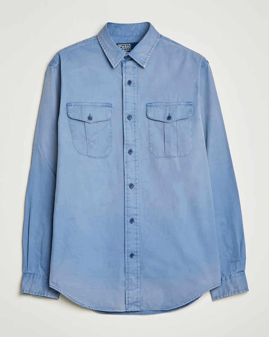 Herre | Skjorter | Polo Ralph Lauren | Classic Fit Twill Shirt Carson Blue