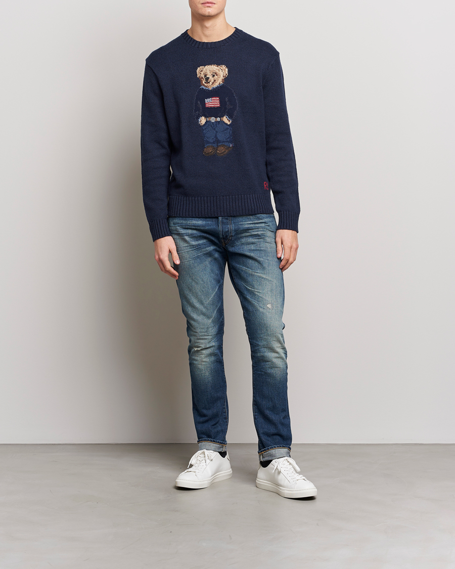 Herre | Jeans | Polo Ralph Lauren | Sullivan Korbel Selvedge Jeans Dark Blue