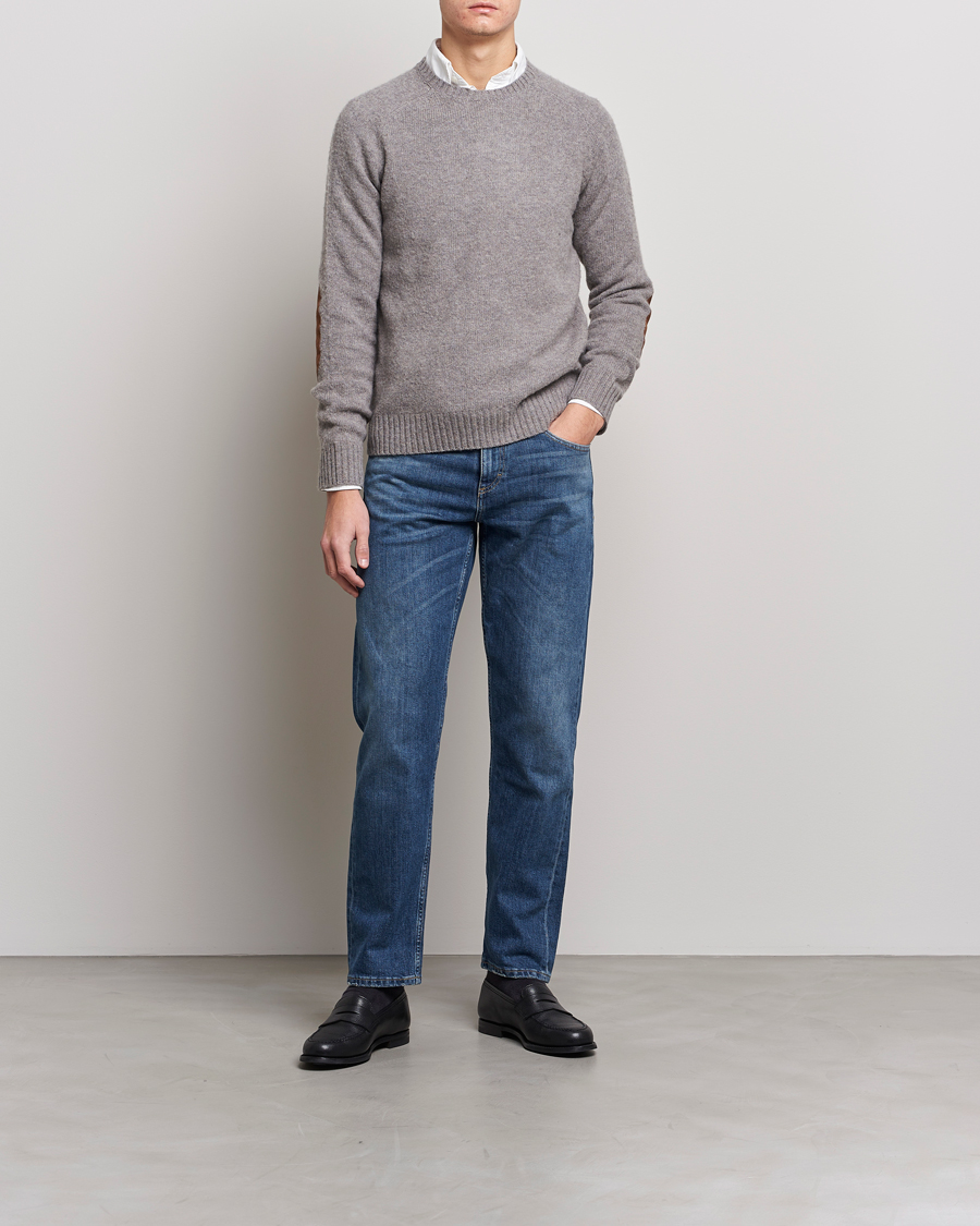 Herre | Gensere | Polo Ralph Lauren | Wool Knitted Sweater Grey