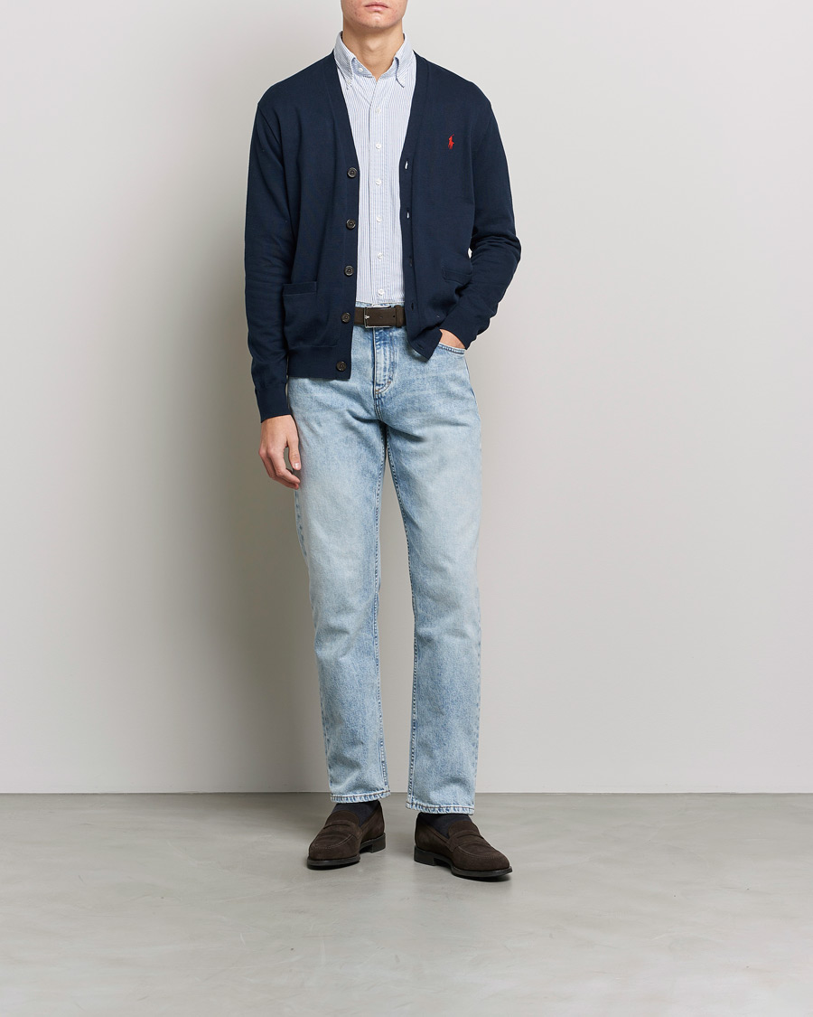 Herre | Gensere | Polo Ralph Lauren | Cotton Cardigan Hunter Navy