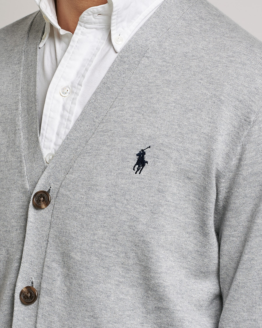 Herre | Gensere | Polo Ralph Lauren | Cotton Cardigan Andover Heather