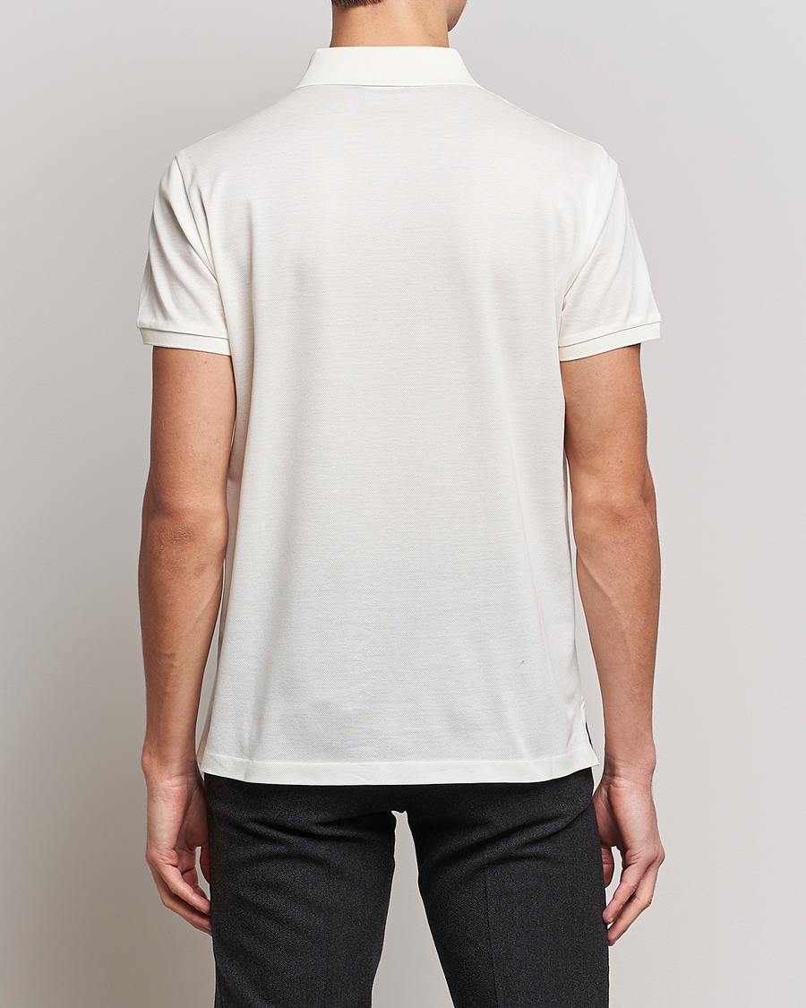 Herre | Pikéer | Ralph Lauren Purple Label | Mercerized Cotton Polo Classic Cream