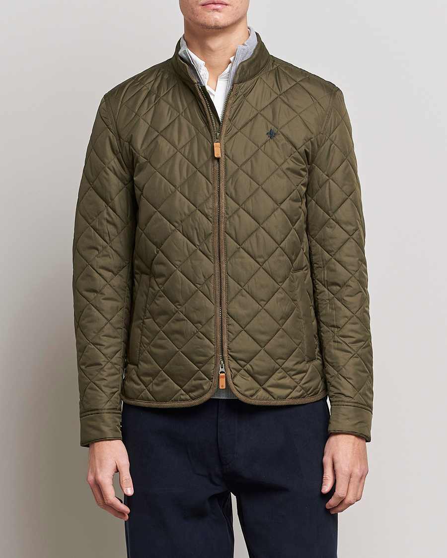 Herre | Jakker | Morris | Teddy Quilted Jacket Olive