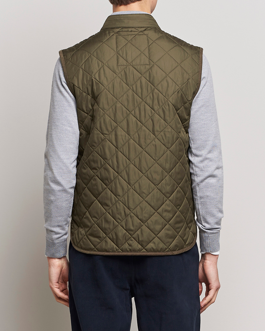 Herre | Jakker | Morris | Teddy Quilted Vest Olive