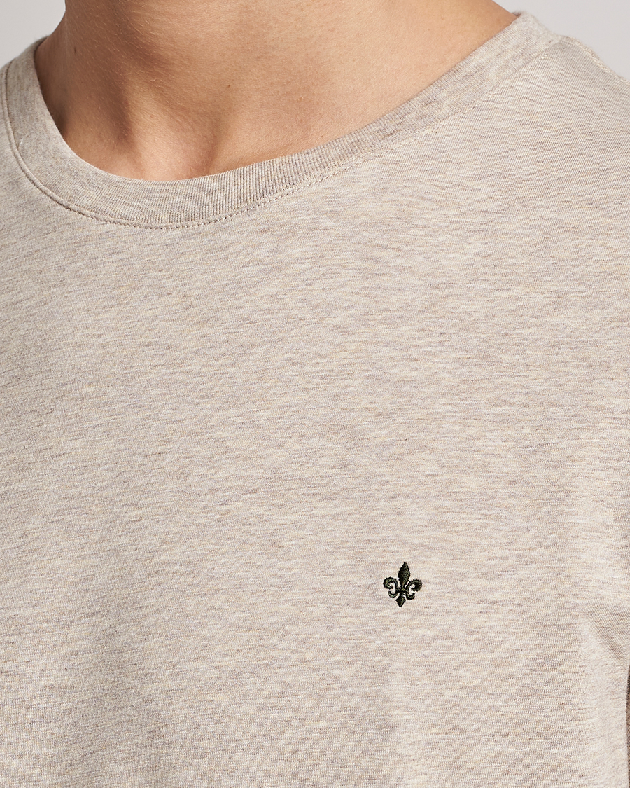 Herre | T-Shirts | Morris | James Crew Neck T-shirt Khaki