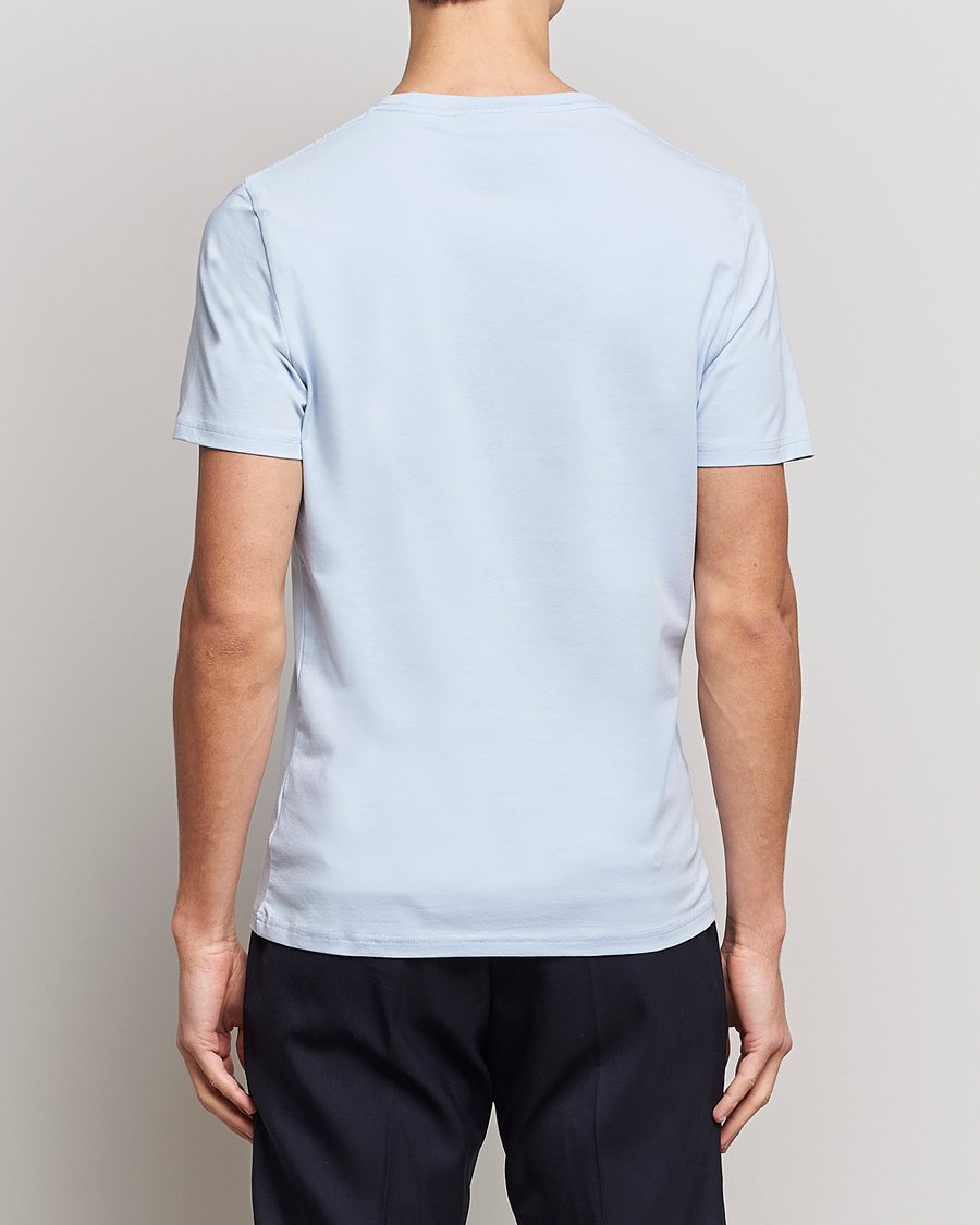 Herre | T-Shirts | Morris | James Crew Neck T-shirt Light Blue