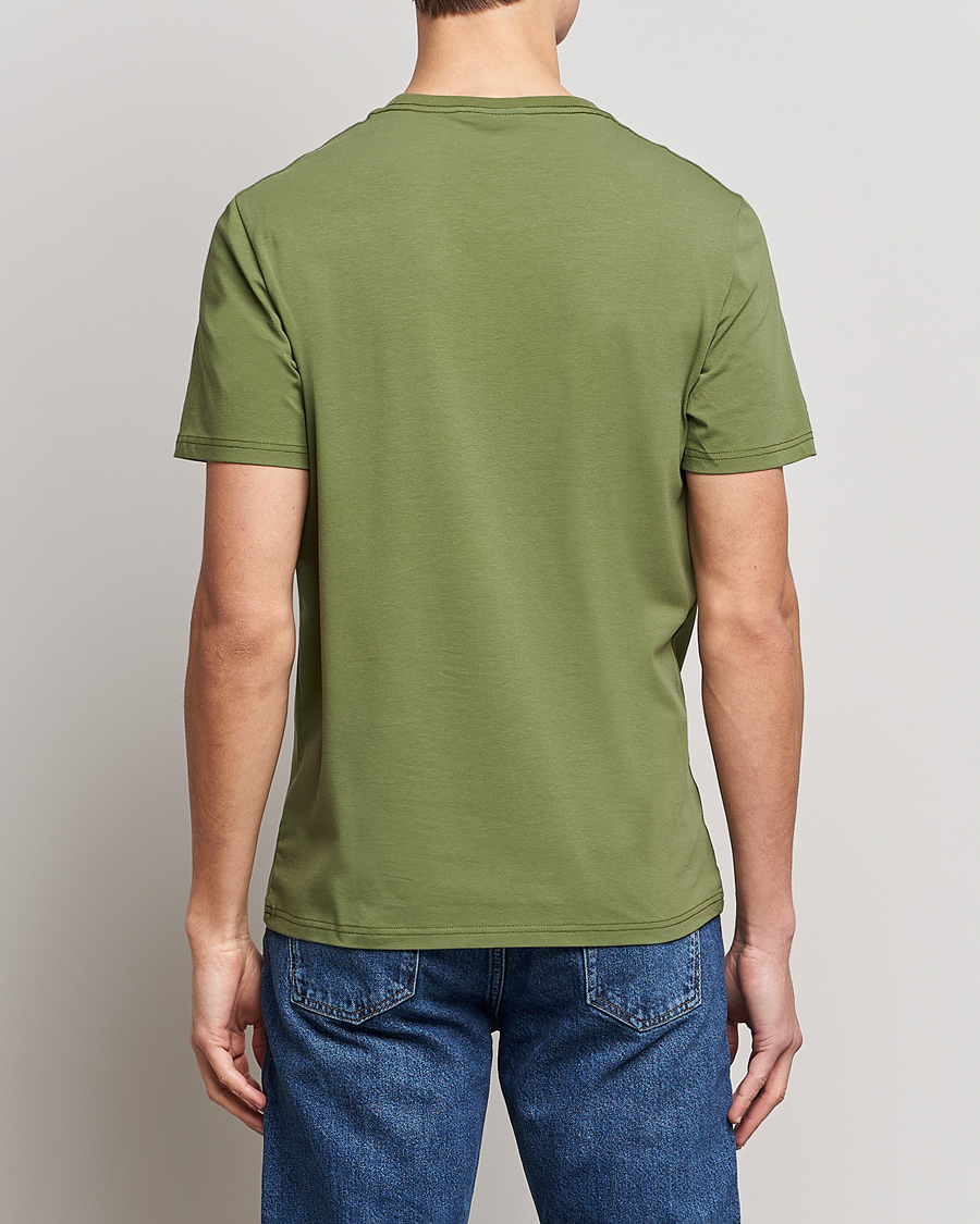 Herre | T-Shirts | Morris | James Crew Neck T-shirt Olive