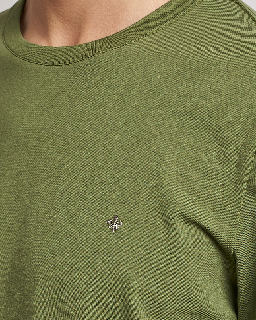 Herre | T-Shirts | Morris | James Crew Neck T-shirt Olive