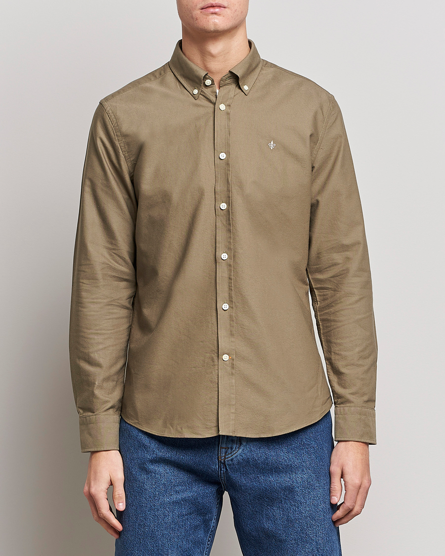 Herre |  | Morris | Douglas Oxford Shirt Olive