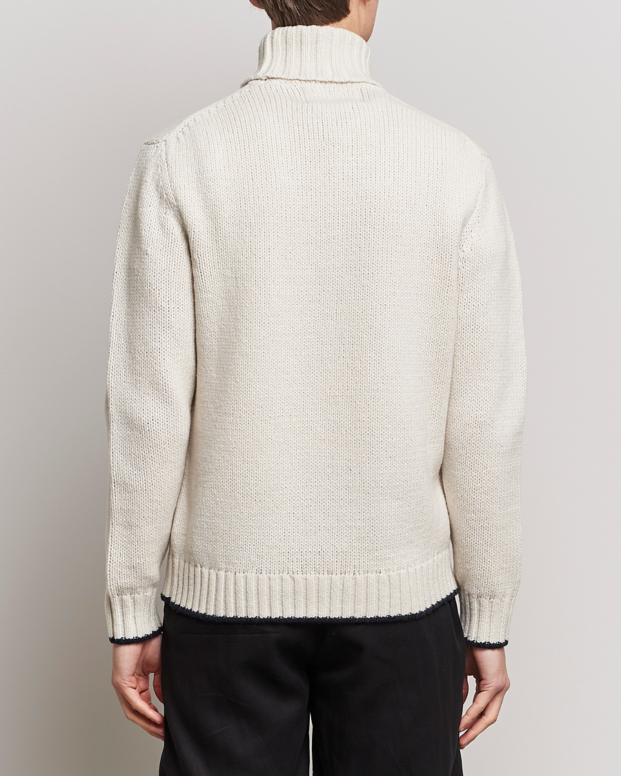 Herre | Gensere | NN07 | Bert Knitted Rollneck Ecru