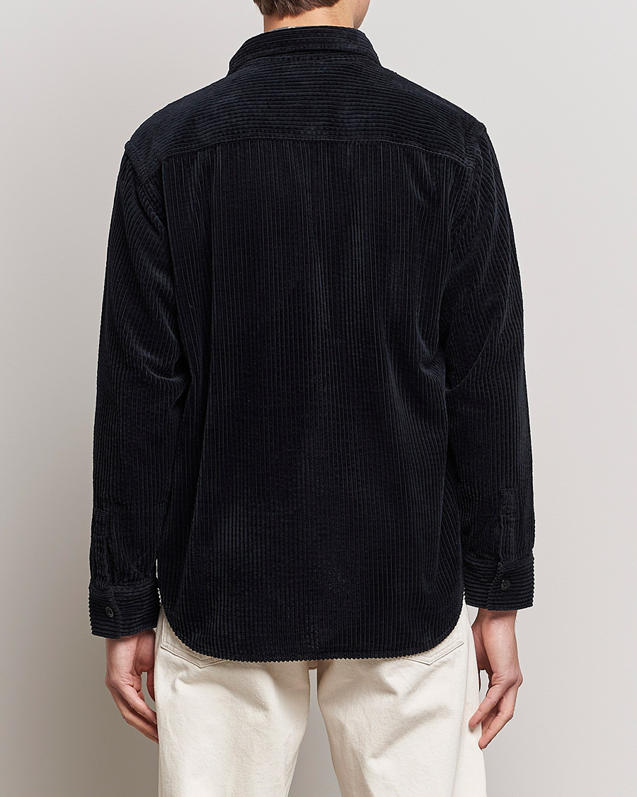 Herre | Skjorter | NN07 | Folmer Corduroy Overshirt Black