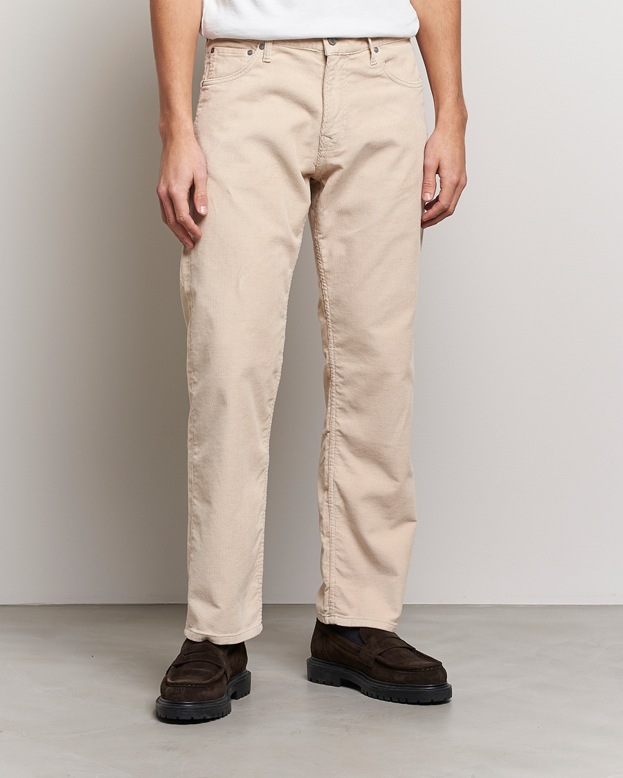 Herre | Bukser | NN07 | Sonny Corduroy 5-Pocket Pants Ecru