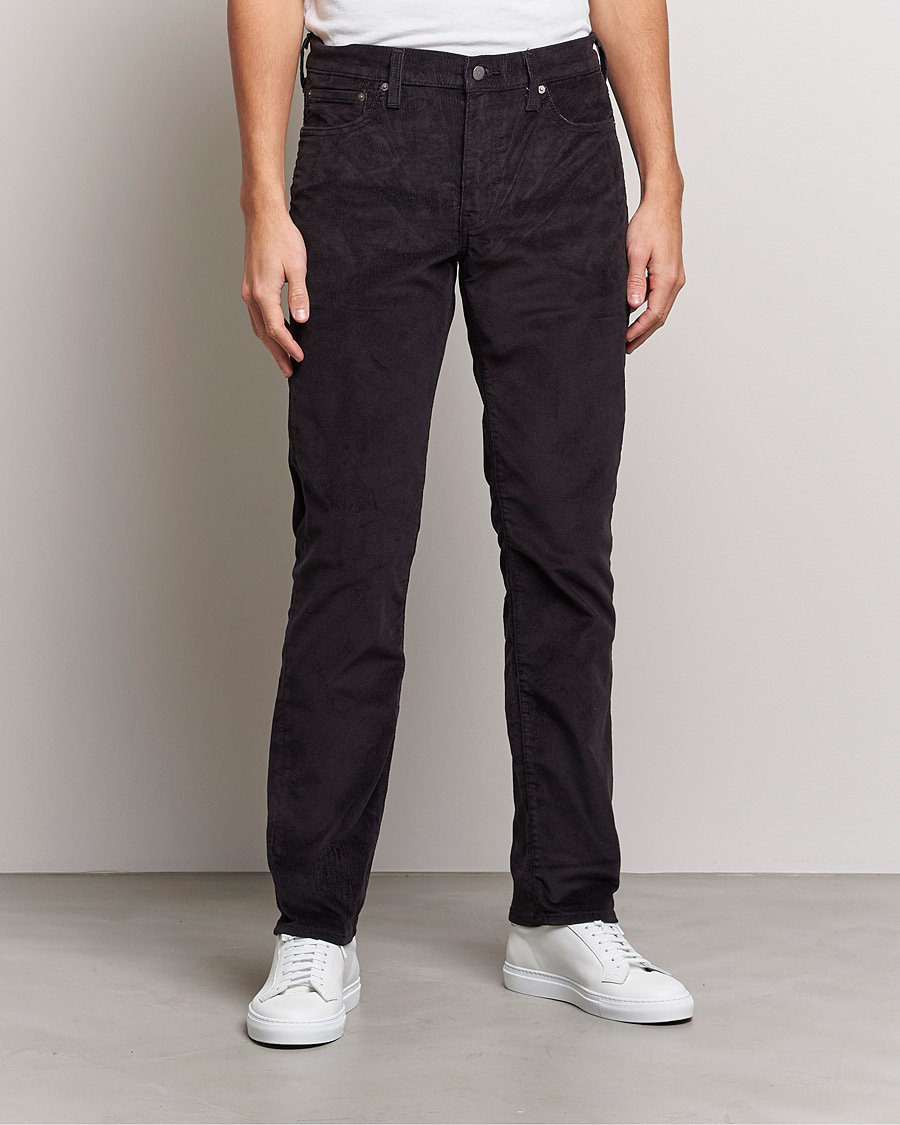 Herre | Bukser | Levi's | 511 Slim Fit Stretch Corduroy Pants Black Agate