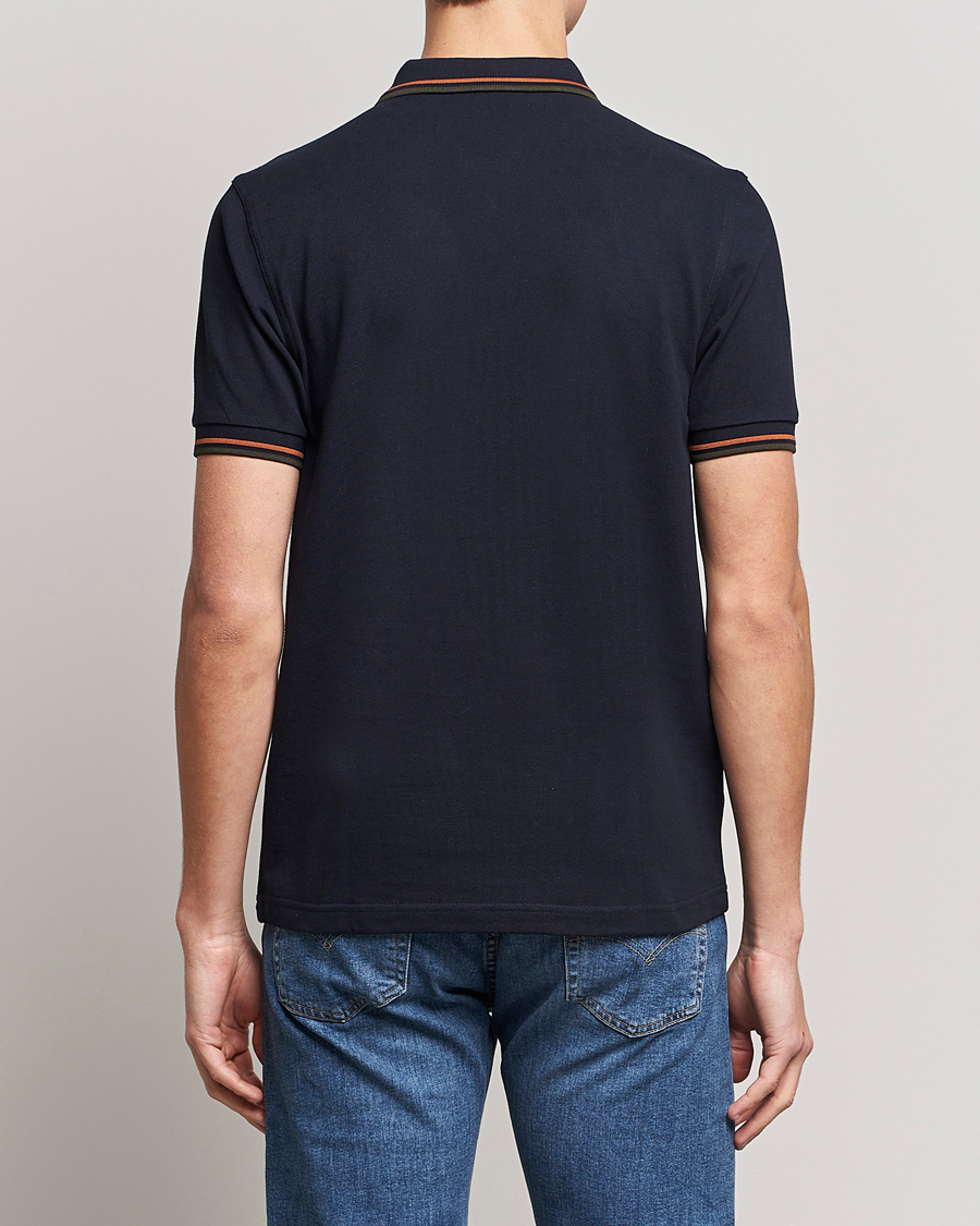Herre | Pikéer | Fred Perry | Twin Tipped Polo Shirt Navy Night Green