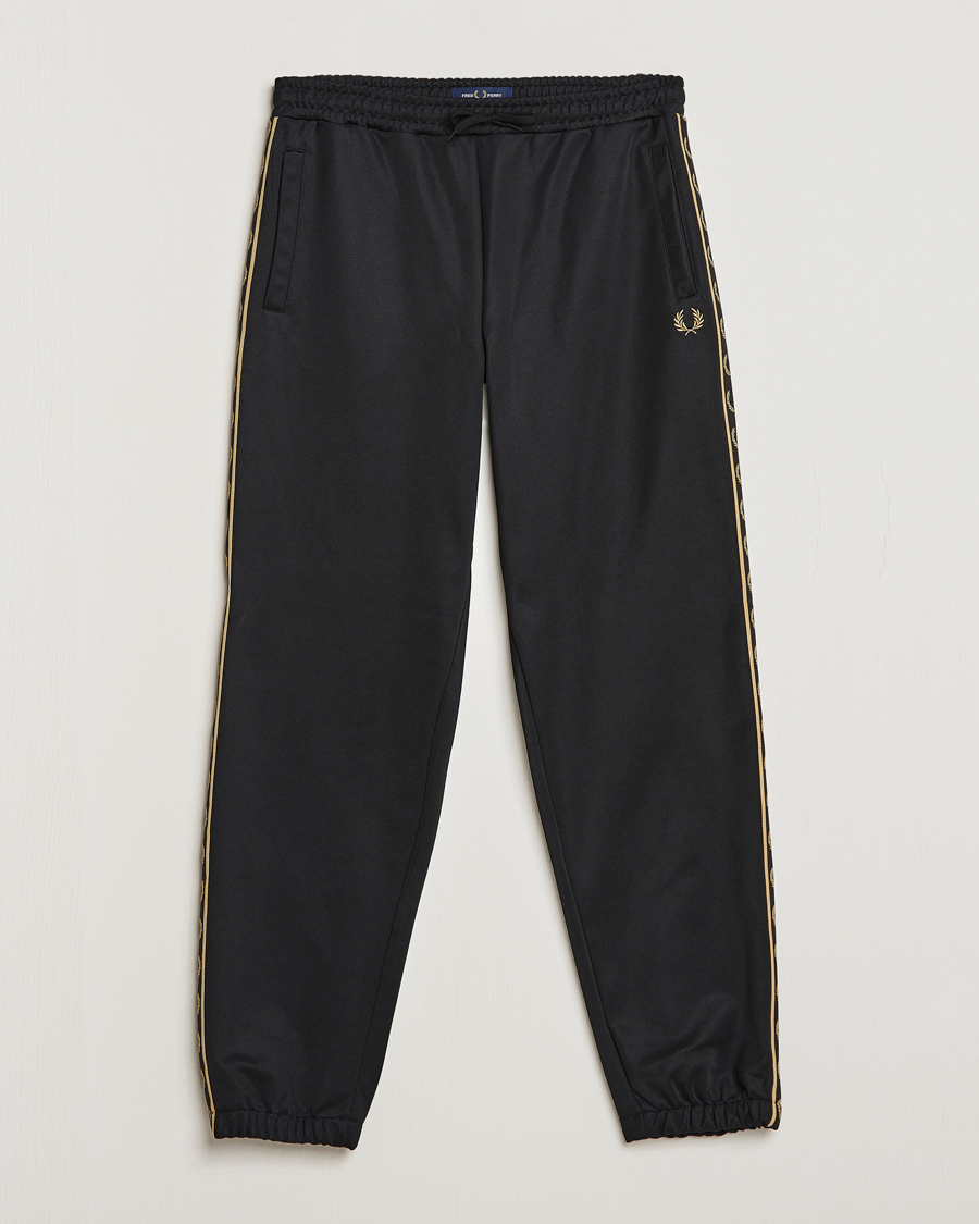Herre | Bukser | Fred Perry | Taped Track Pants Black