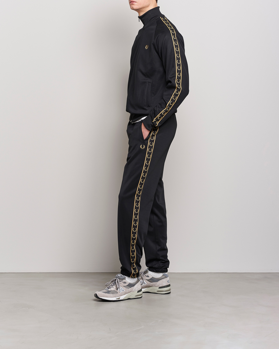 Herre | Bukser | Fred Perry | Taped Track Pants Black
