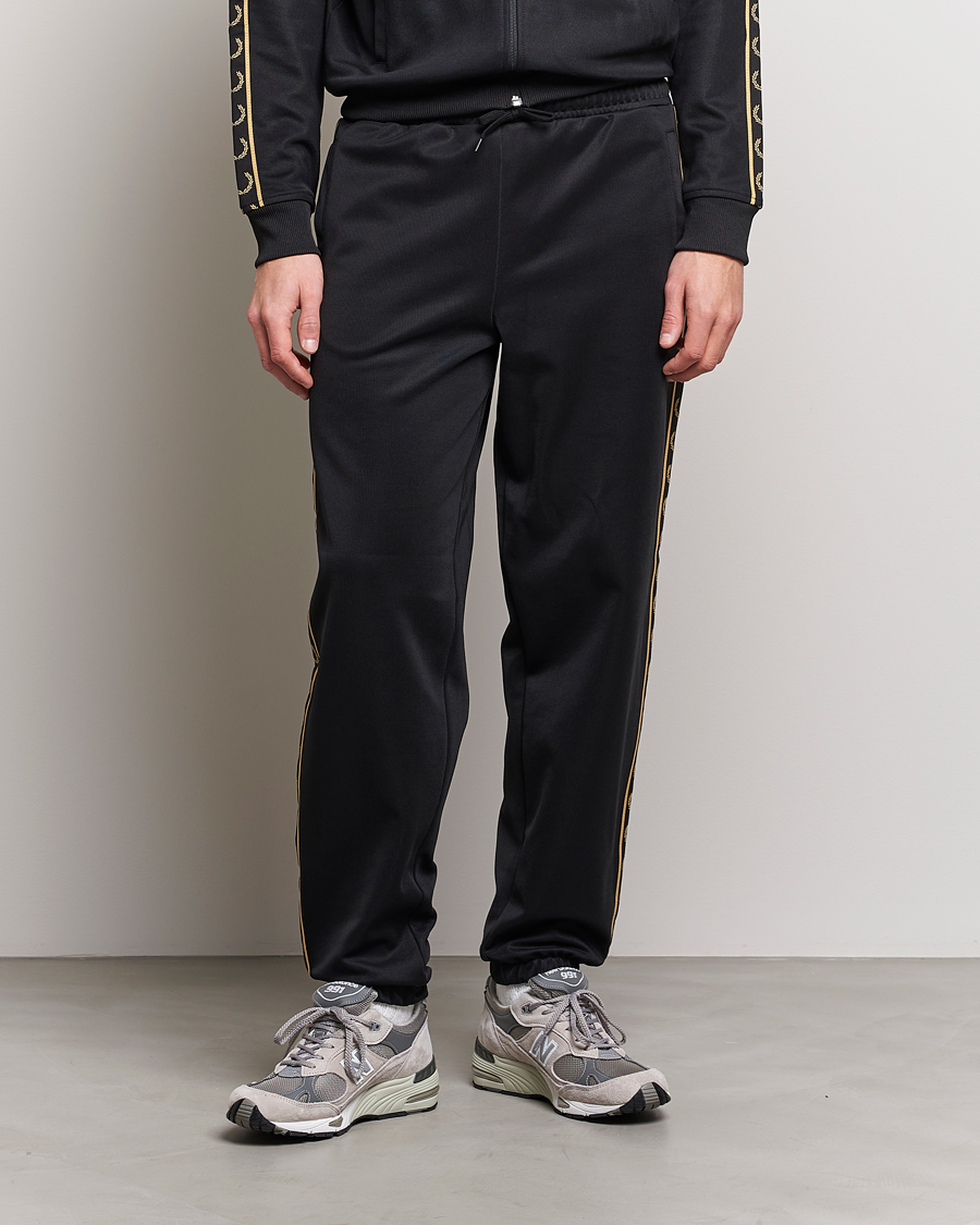 Herre | Bukser | Fred Perry | Taped Track Pants Black