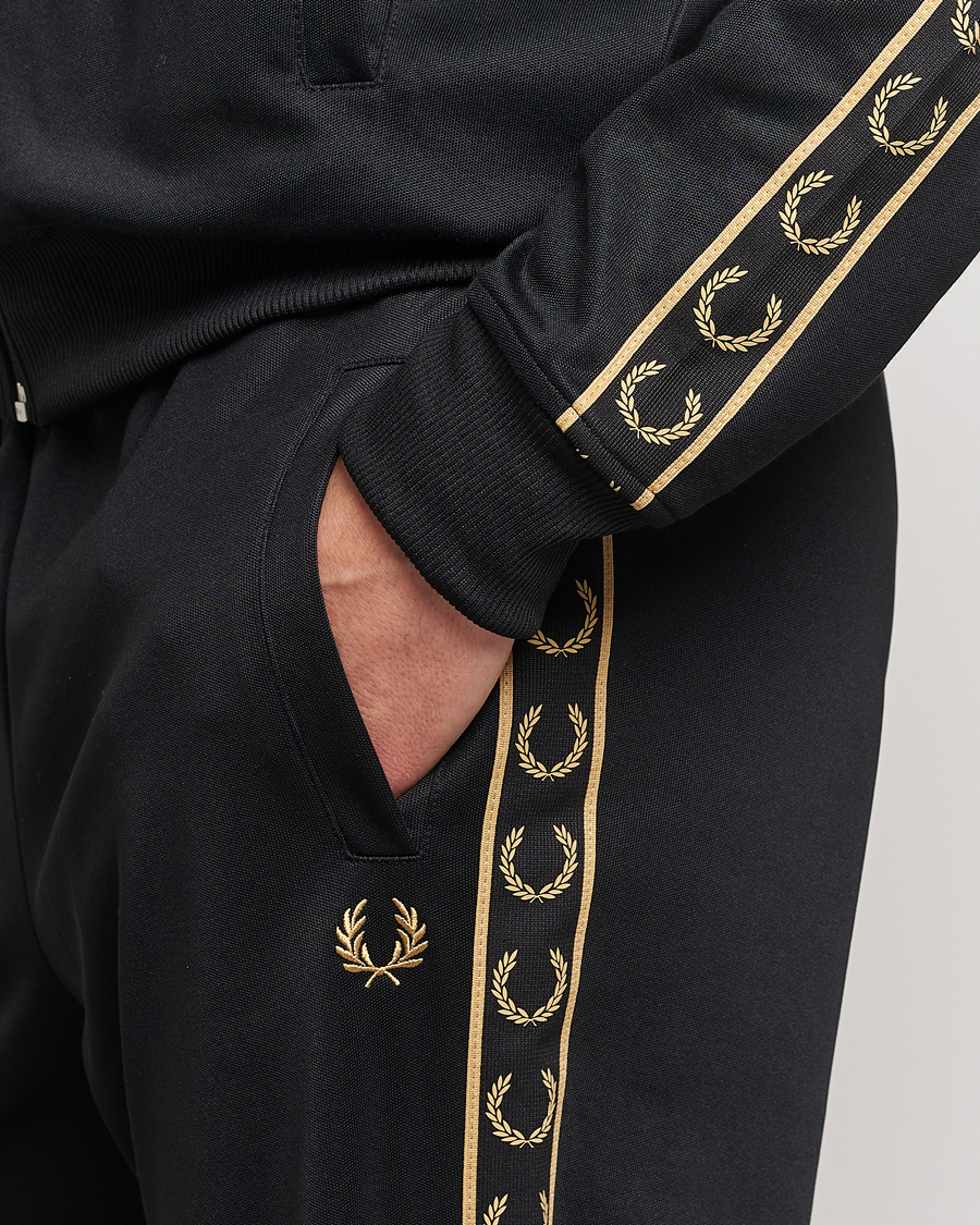 Herre | Bukser | Fred Perry | Taped Track Pants Black