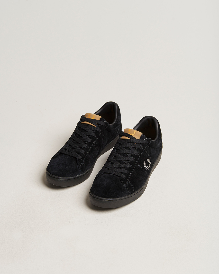 Herre | Fred Perry | Fred Perry | Spencer Suede Sneaker Black