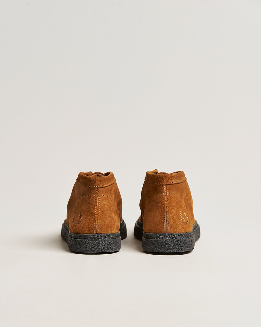 Herre | Fred Perry Dawson Mid Suede Nut Flake | Fred Perry | Dawson Mid Suede Nut Flake