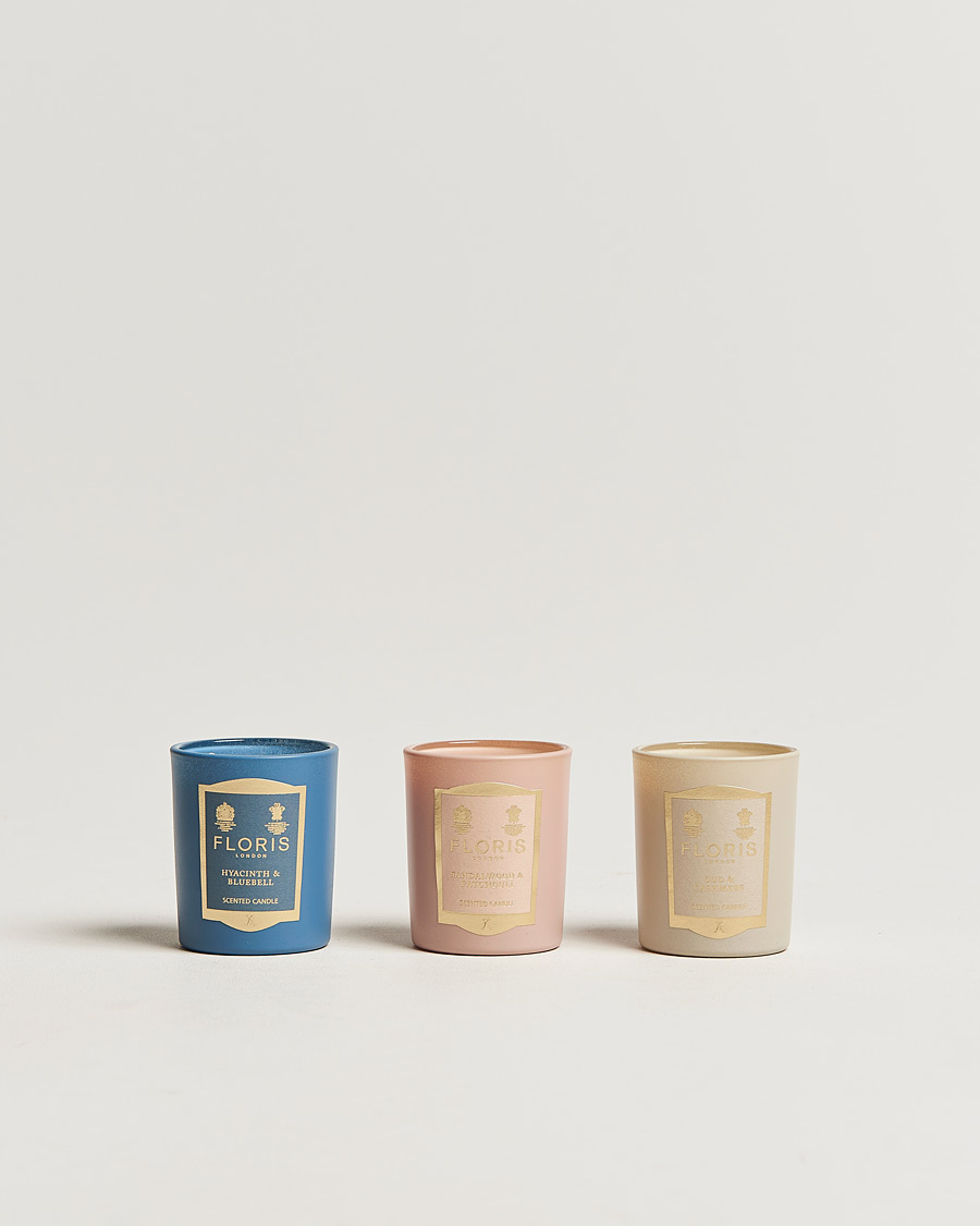 Herre |  | Floris London | Mini Candle Collection 3x70g 