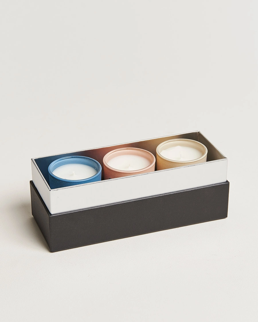 Herre | Duftlys | Floris London | Mini Candle Collection 3x70g 