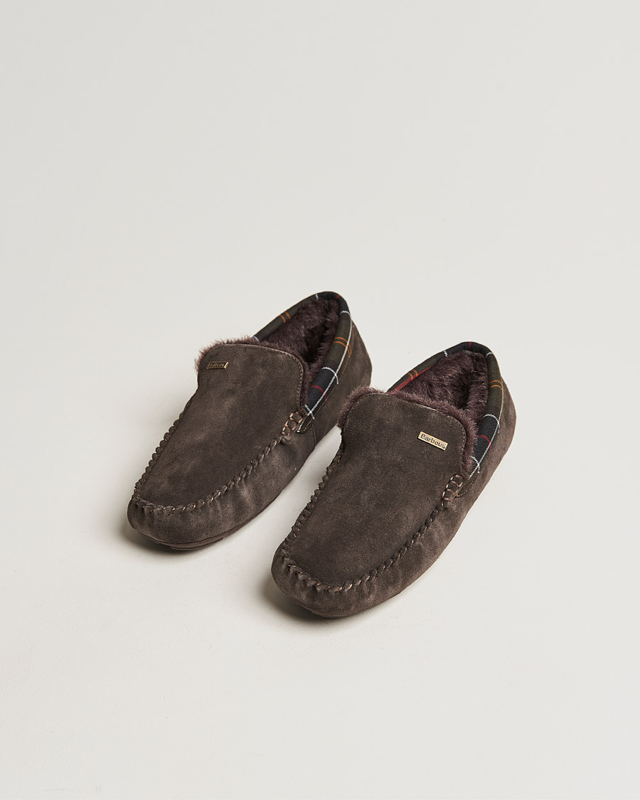 Herre | Barbour | Barbour Lifestyle | Monty Indoor Car Shoe Brown Suede