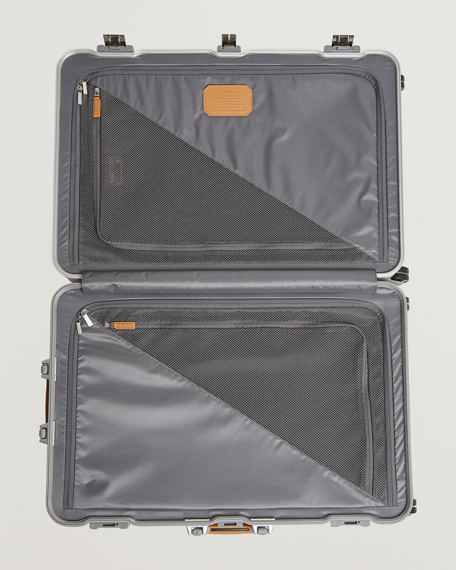 Herre | TUMI Extended Trip Aluminum Packing Case Texture Silver | TUMI | Extended Trip Aluminum Packing Case Texture Silver