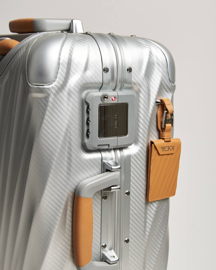 Herre | Vesker | TUMI | International Carry-on Aluminum Trolley Texture Silver