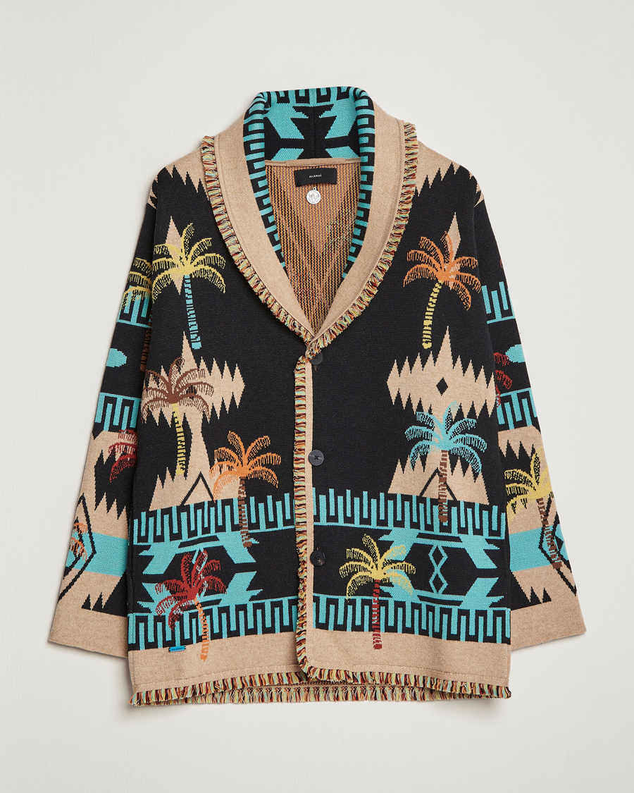 Herre | Gensere | Alanui | Palm Tree Jacquard Cardigan Multicolor