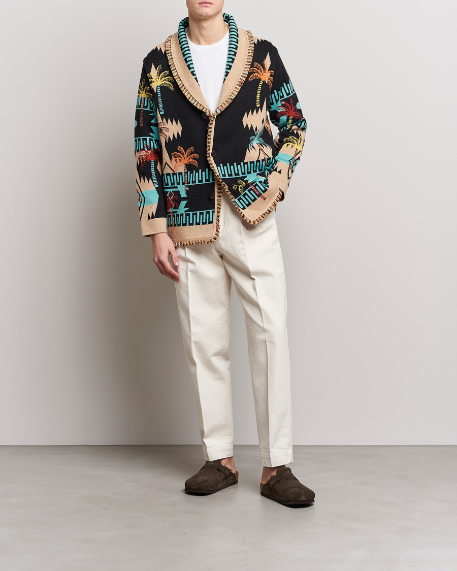 Herre | Gensere | Alanui | Palm Tree Jacquard Cardigan Multicolor